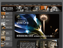 Tablet Screenshot of eleekinc.com